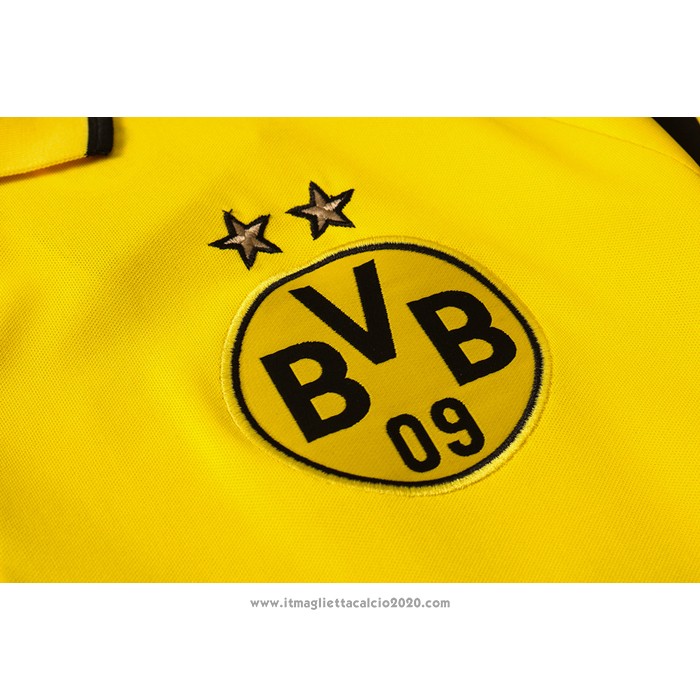 Maglia Polo Borussia Dortmund 2020 2021 Giallo